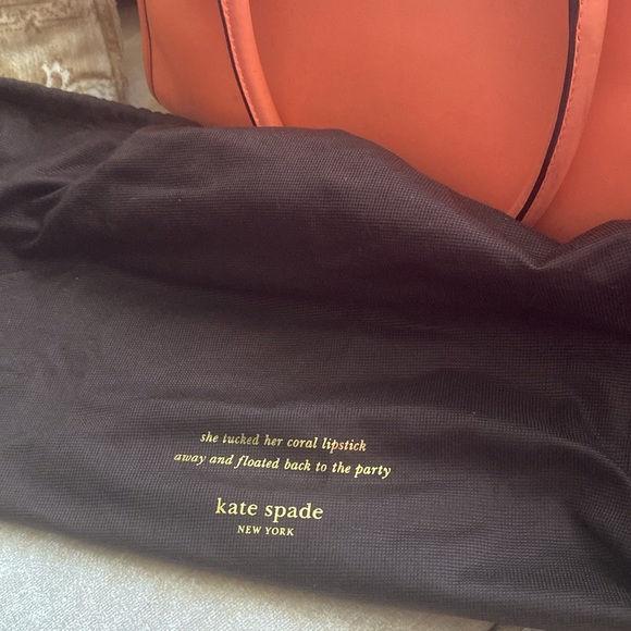Kate Spade coral purse - Picture 13 of 13